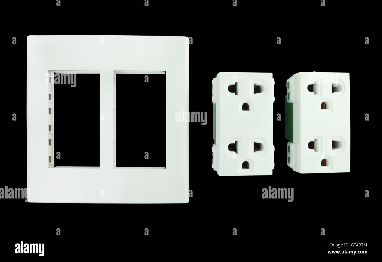 Electrical outlet (socket plug Stock Photo Alamy