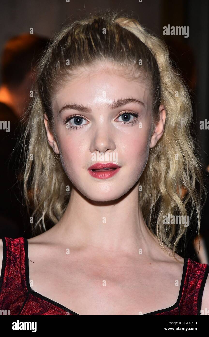 New York, NY, USA. 8th Sep, 2016. Elena Kampouris at arrivals for Grand Opening of AVRA MADISON, 14 E. 60th Street, New York, NY September 8, 2016. Credit:  Steven Ferdman/Everett Collection/Alamy Live News Stock Photo