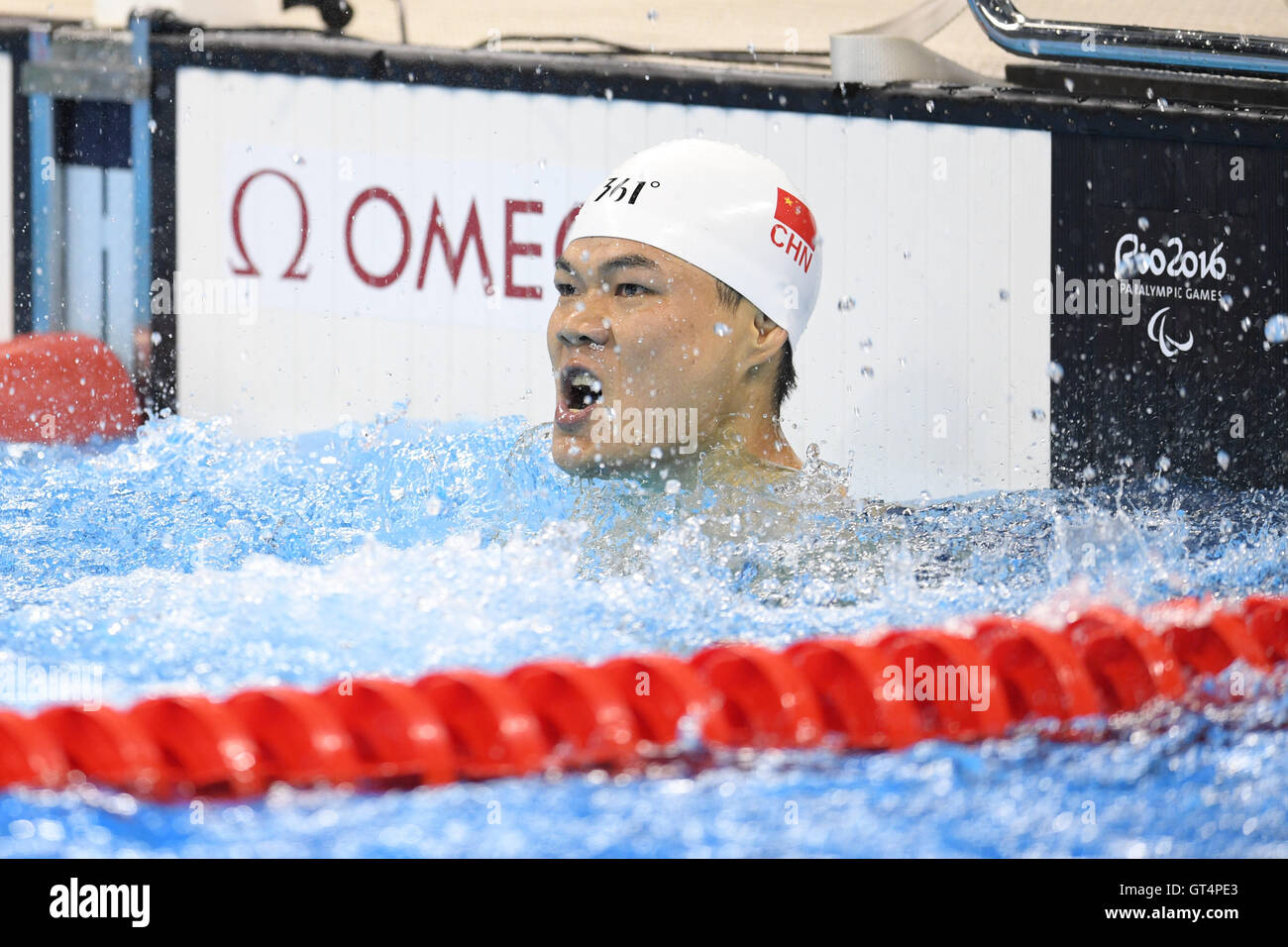 Rio de Janeiro, Brazil. 8th Sep, 2016. Tao Zheng (CHN) Swimming : Men's ...