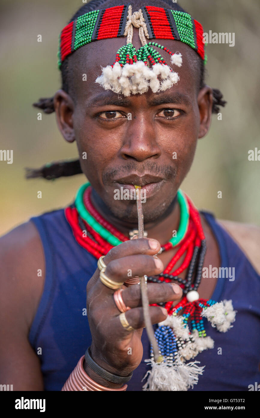 Portrait of Hamer tribe, Turmi, Omo Valley - Ethiopia Stock Photo - Alamy