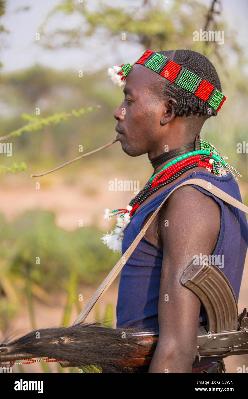 Portrait of Hamer tribe, Turmi, Omo Valley - Ethiopia Stock Photo - Alamy