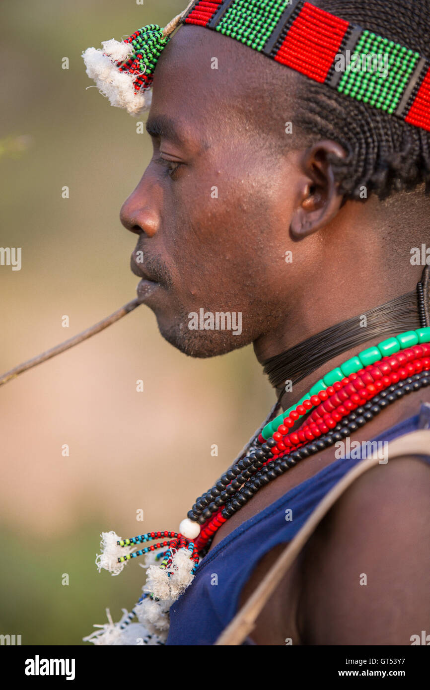 Portrait of Hamer tribe, Turmi, Omo Valley - Ethiopia Stock Photo - Alamy
