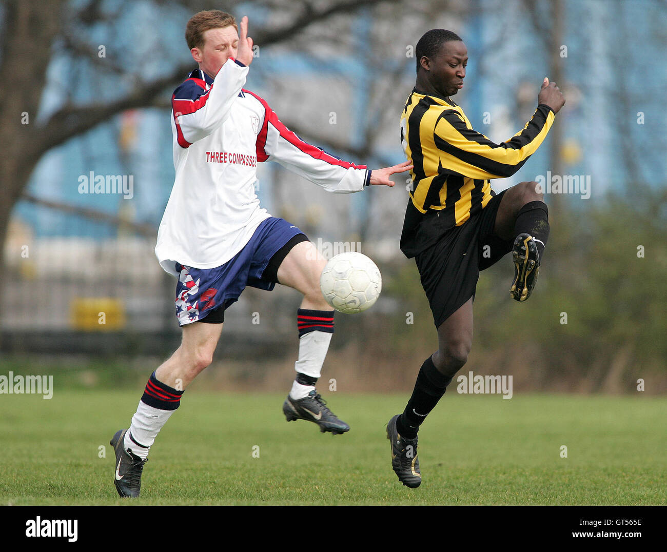 Chimes vs Three Compasses Hackney & Leyton League at East Marsh 01