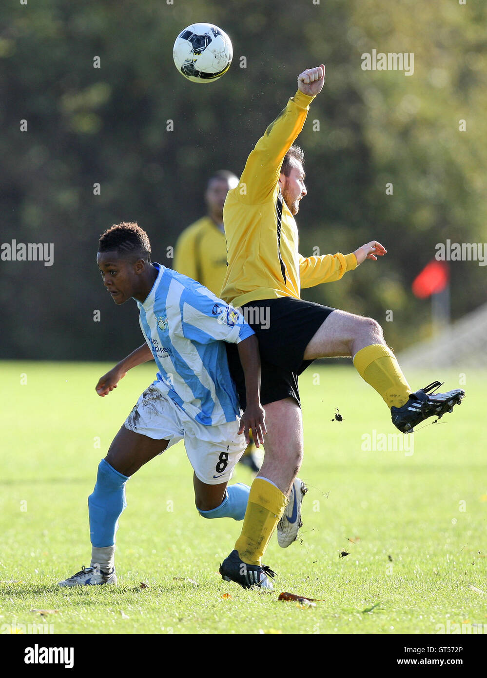 Clapton Rangers (light blue/white) vs Lammas - Hackney & Leyton League ...