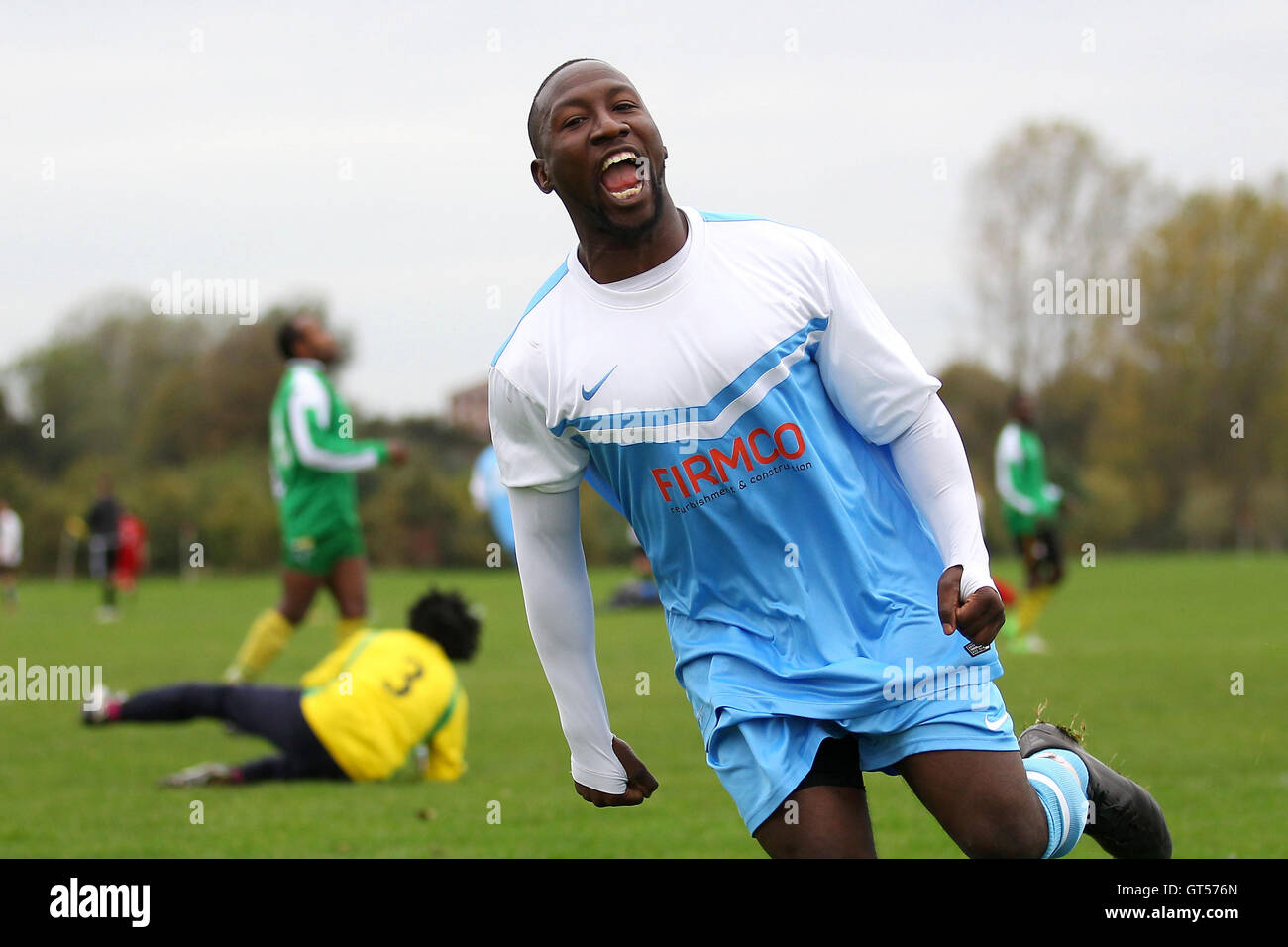 Clapton Rangers score their first goal and celebrate - Clapton Rangers ...