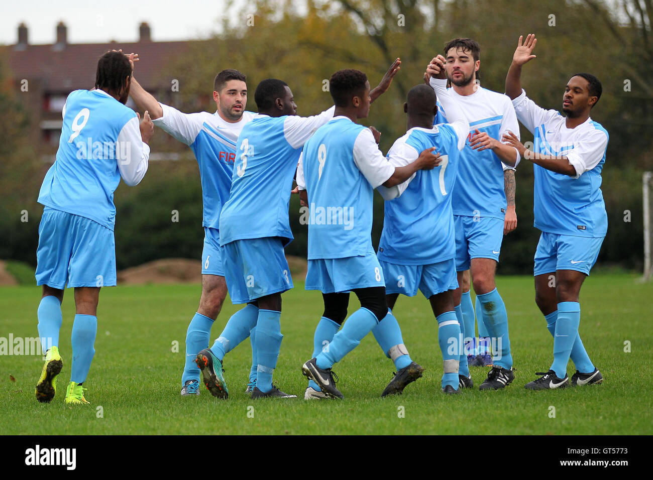 Clapton Rangers score their first goal and celebrate - Clapton Rangers ...