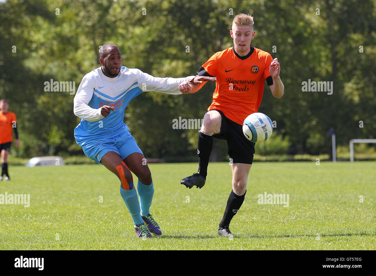 Clapton Rangers (blue/white) vs Mustard - Hackney & Leyton Sunday ...