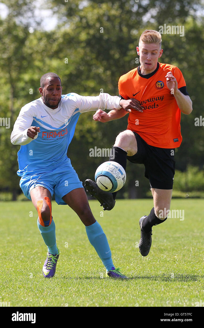 Clapton Rangers (blue/white) vs Mustard - Hackney & Leyton Sunday ...