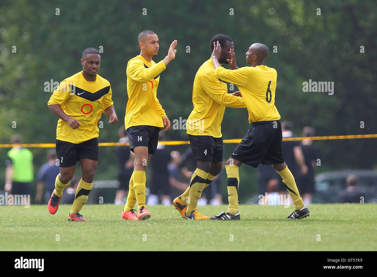 Clapton Rangers (yellow/black) vs Mustard - Hackney & Leyton Sunday ...