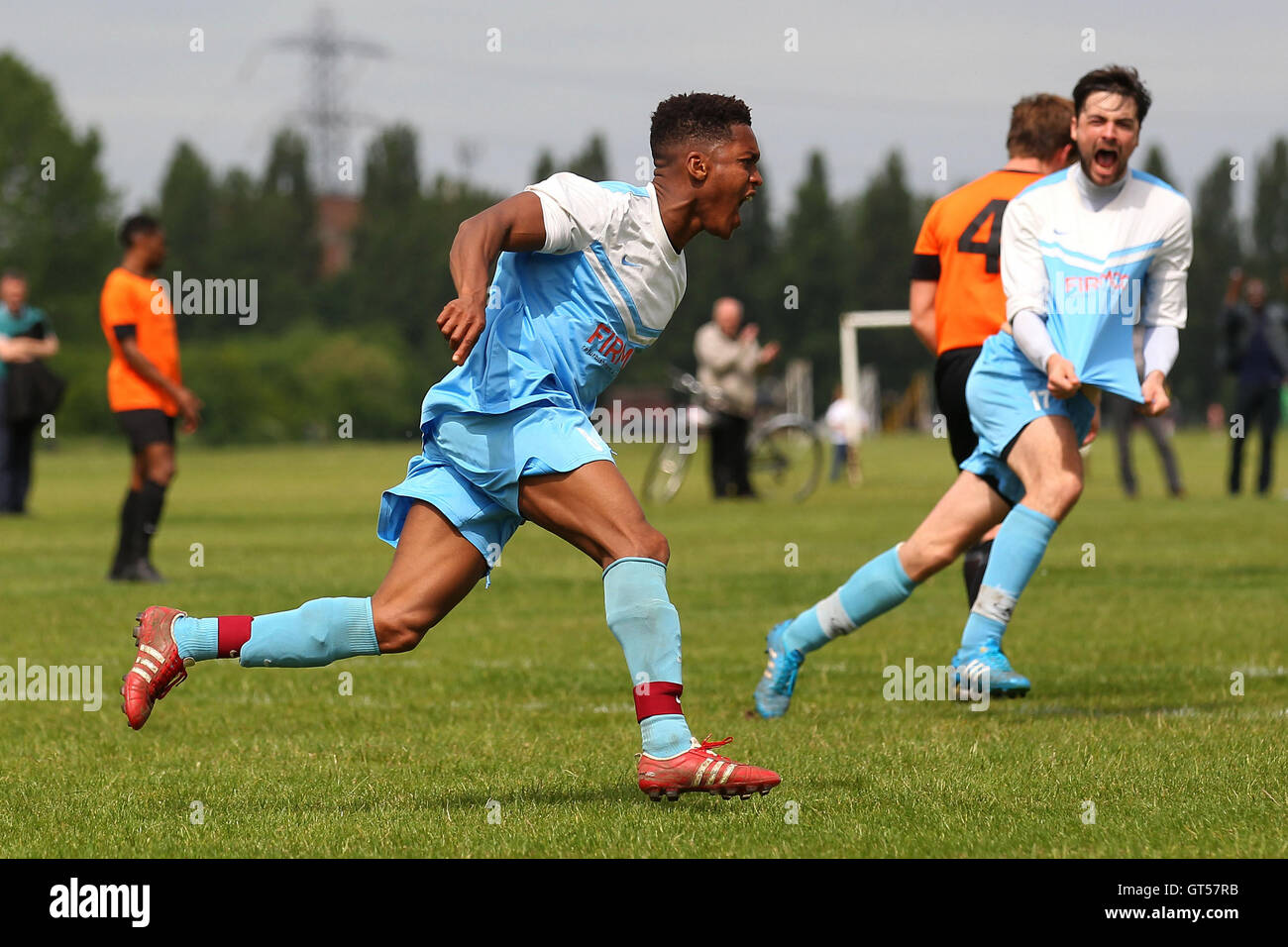 Clapton Rangers score their first goal and celebrate - Clapton Rangers ...