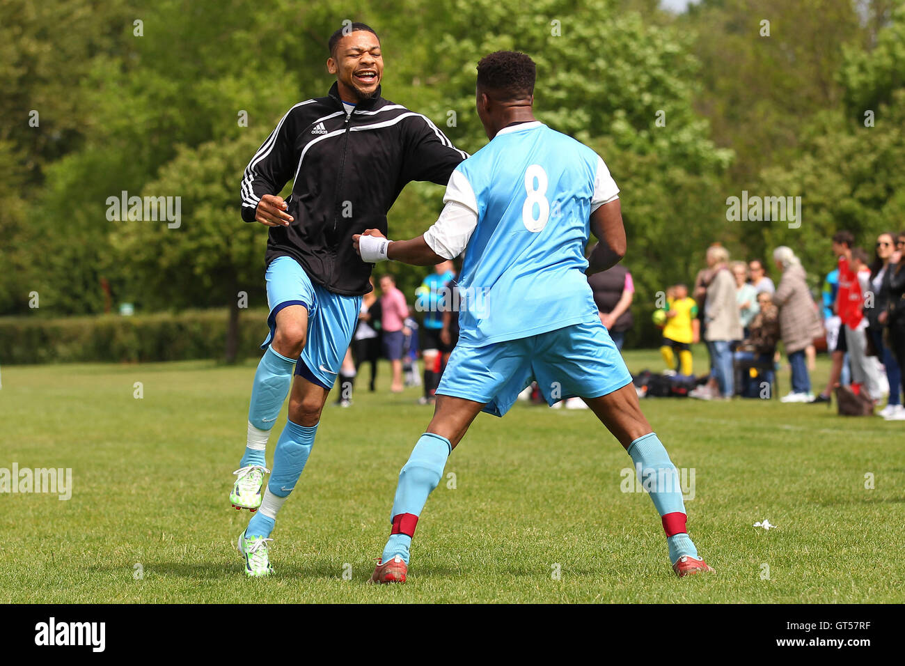 Clapton Rangers score their first goal and celebrate - Clapton Rangers ...