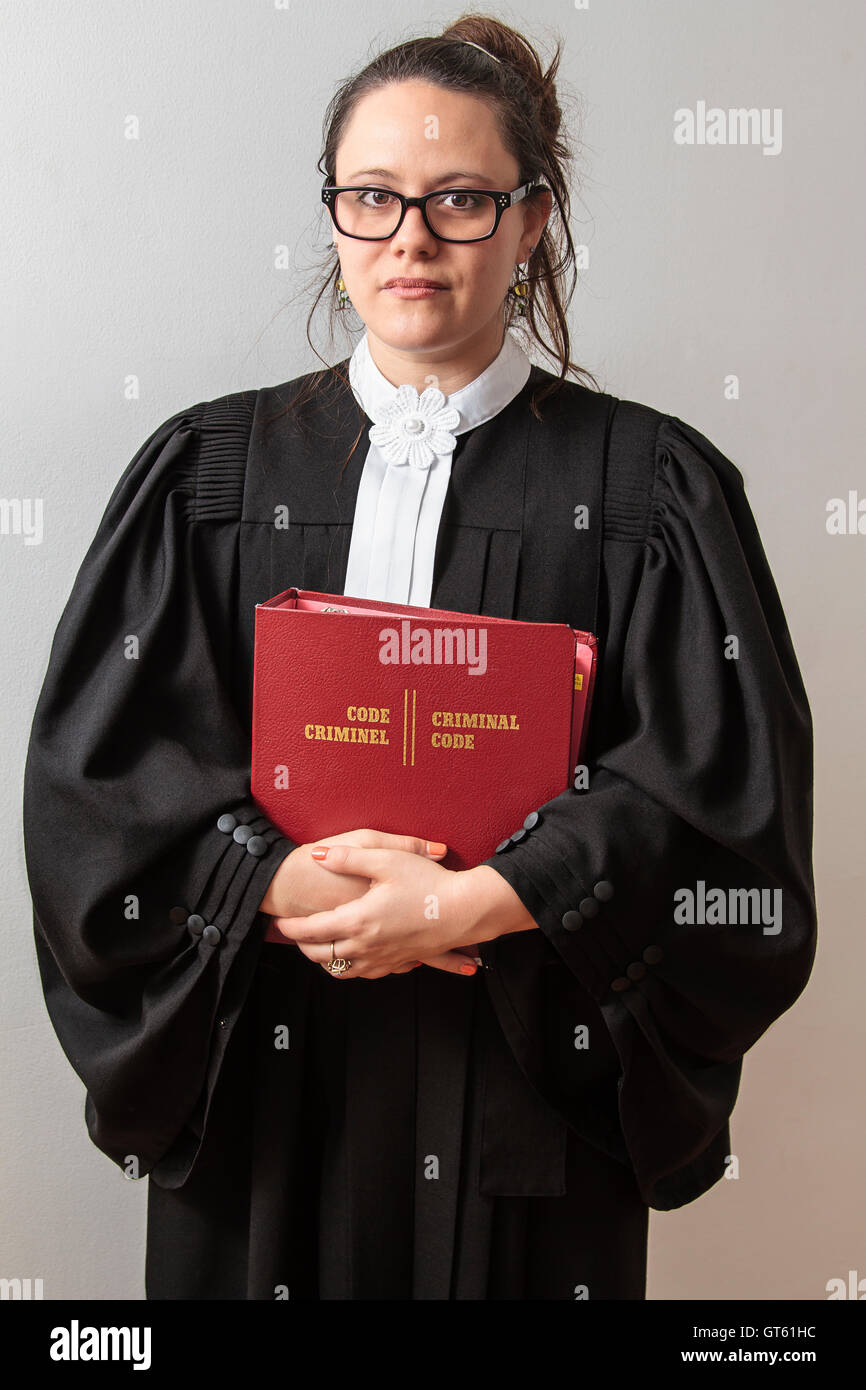 Lawyer toga immagini e fotografie stock ad alta risoluzione - Alamy