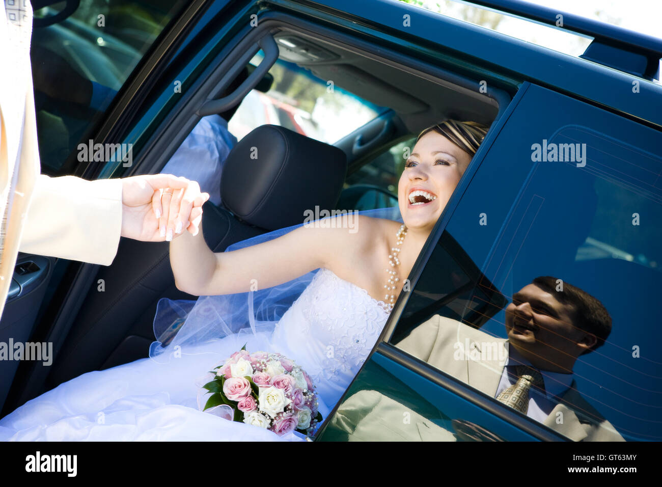 to leave a car Stock Photo Alamy