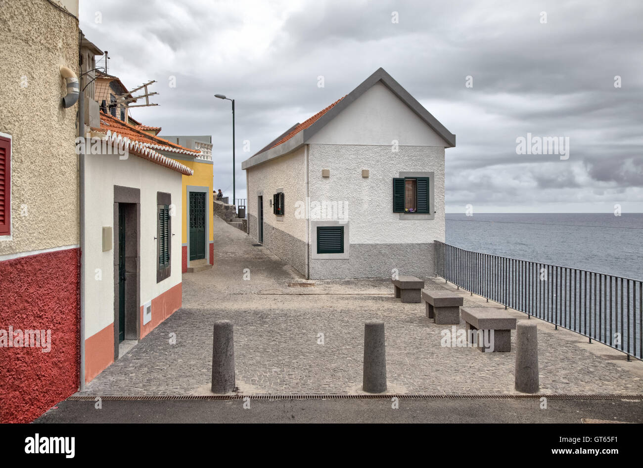 Small House Near Fishermans Bay In Camara De Lobos Madeira Island