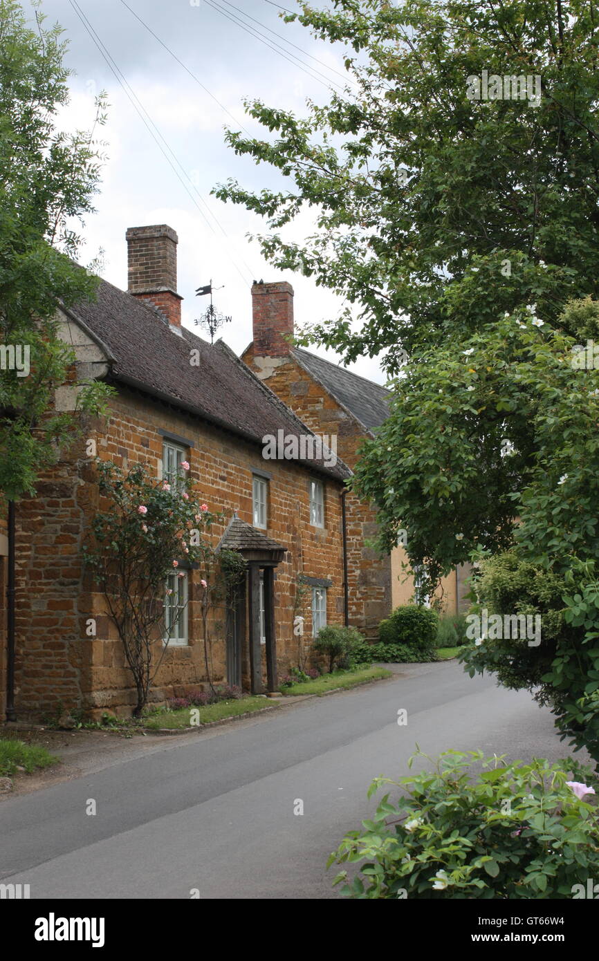 Village Houses in Lyddington, Rutland, England Stock Photo Alamy