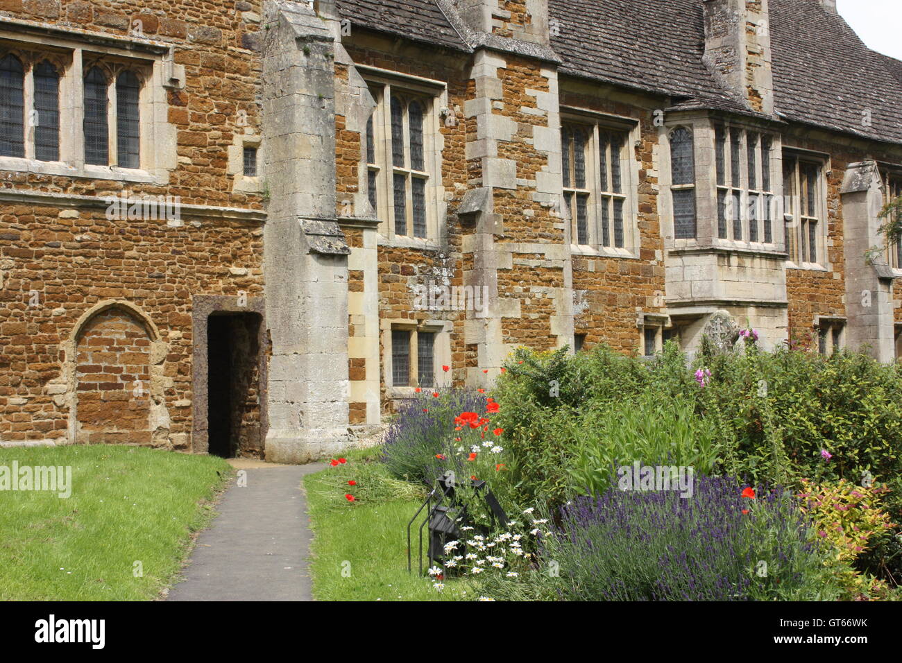 The Lyddington Bede House, a historic house in Rutland, England Stock