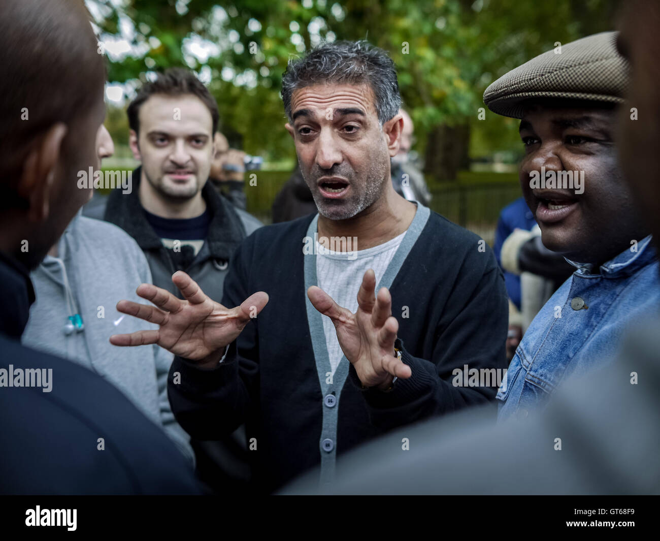 Religious Preaching And Debates At Speakers Corner The Public