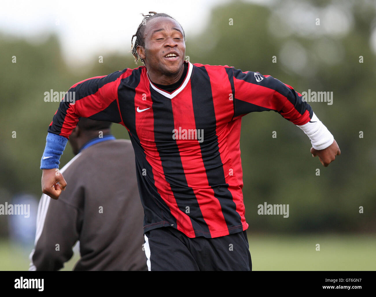 Lapton (red/black) vs Clapton Rangers - Hackney & Leyton League at East ...