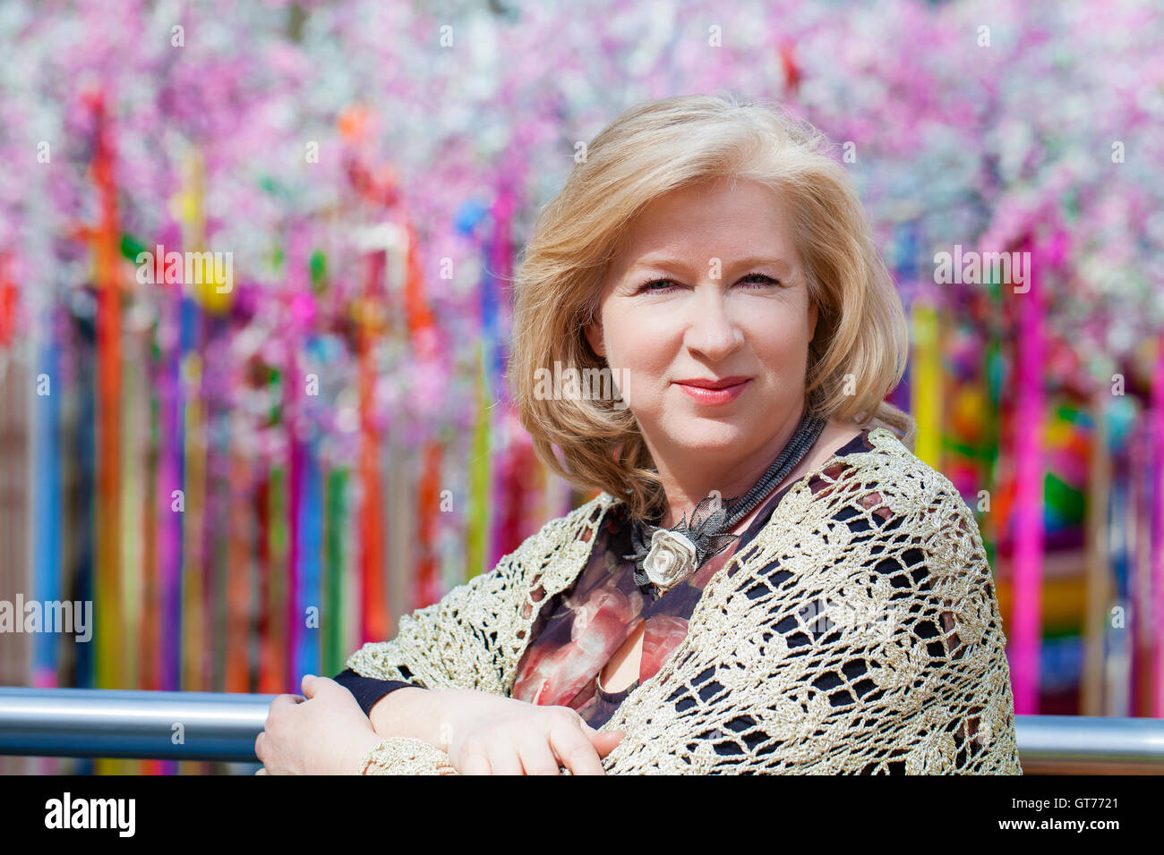 Russian woman portrait 50 years hi-res stock photography and images - Alamy