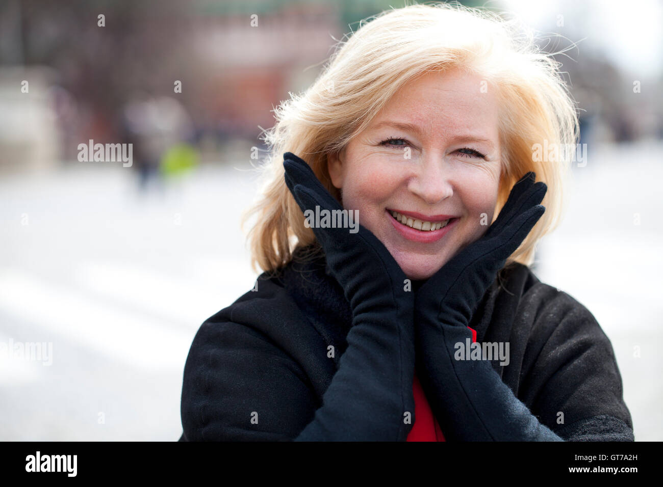 Russian woman portrait 50 years hi-res stock photography and images - Alamy