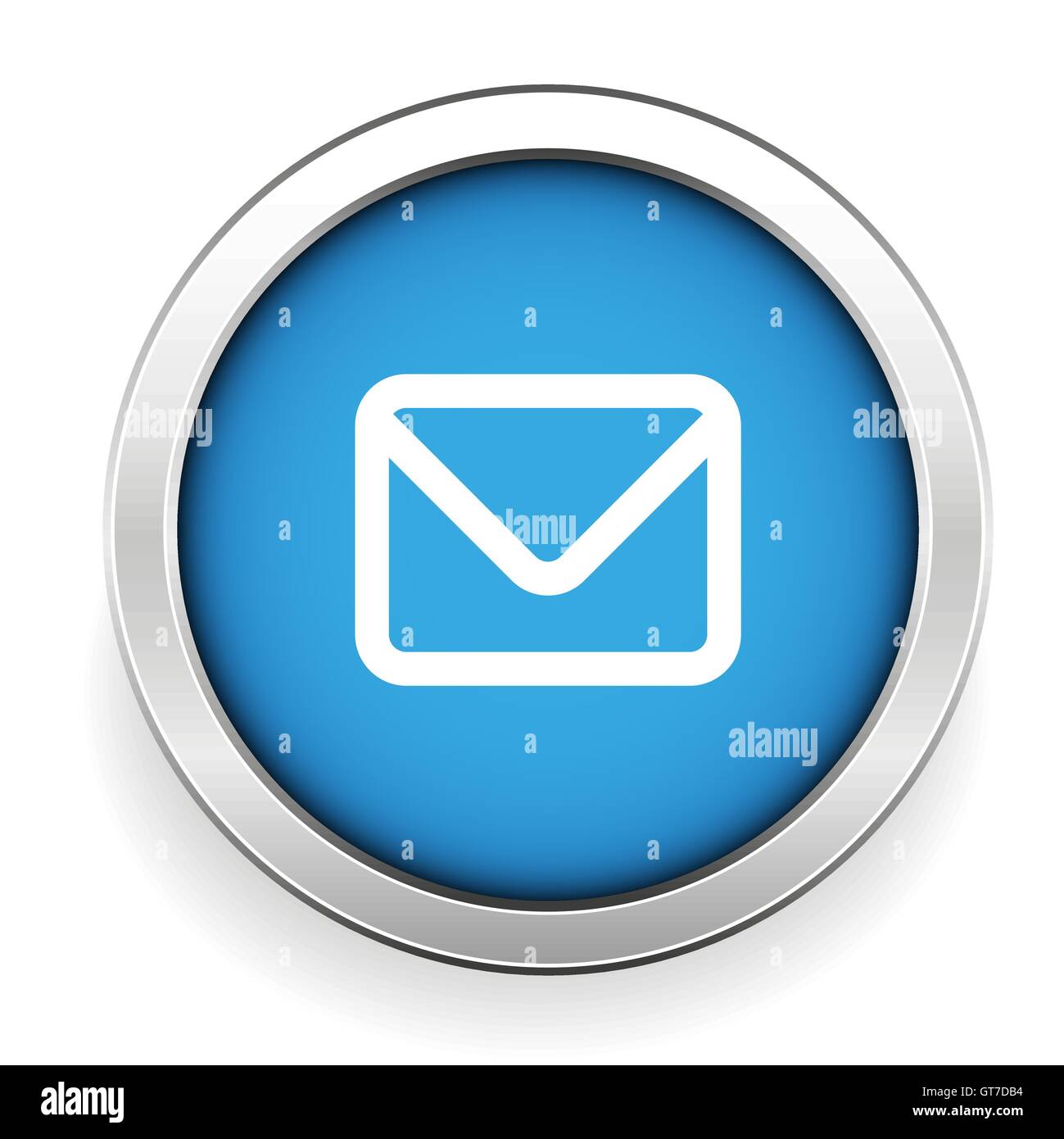 Email icon - web contact icon design element Stock Vector Image & Art ...