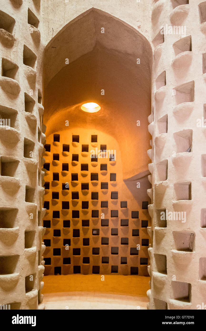 Dovecote in Meybod is a Qajar era (17851925) structure built in three