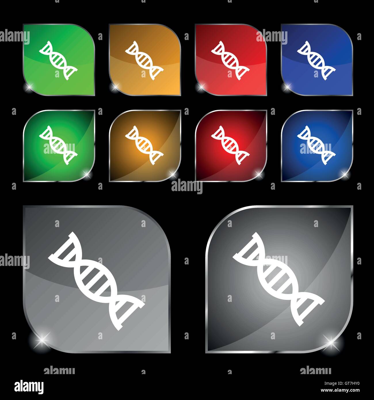 Digital medical illustration microscopic view Stock Vector Images - Alamy