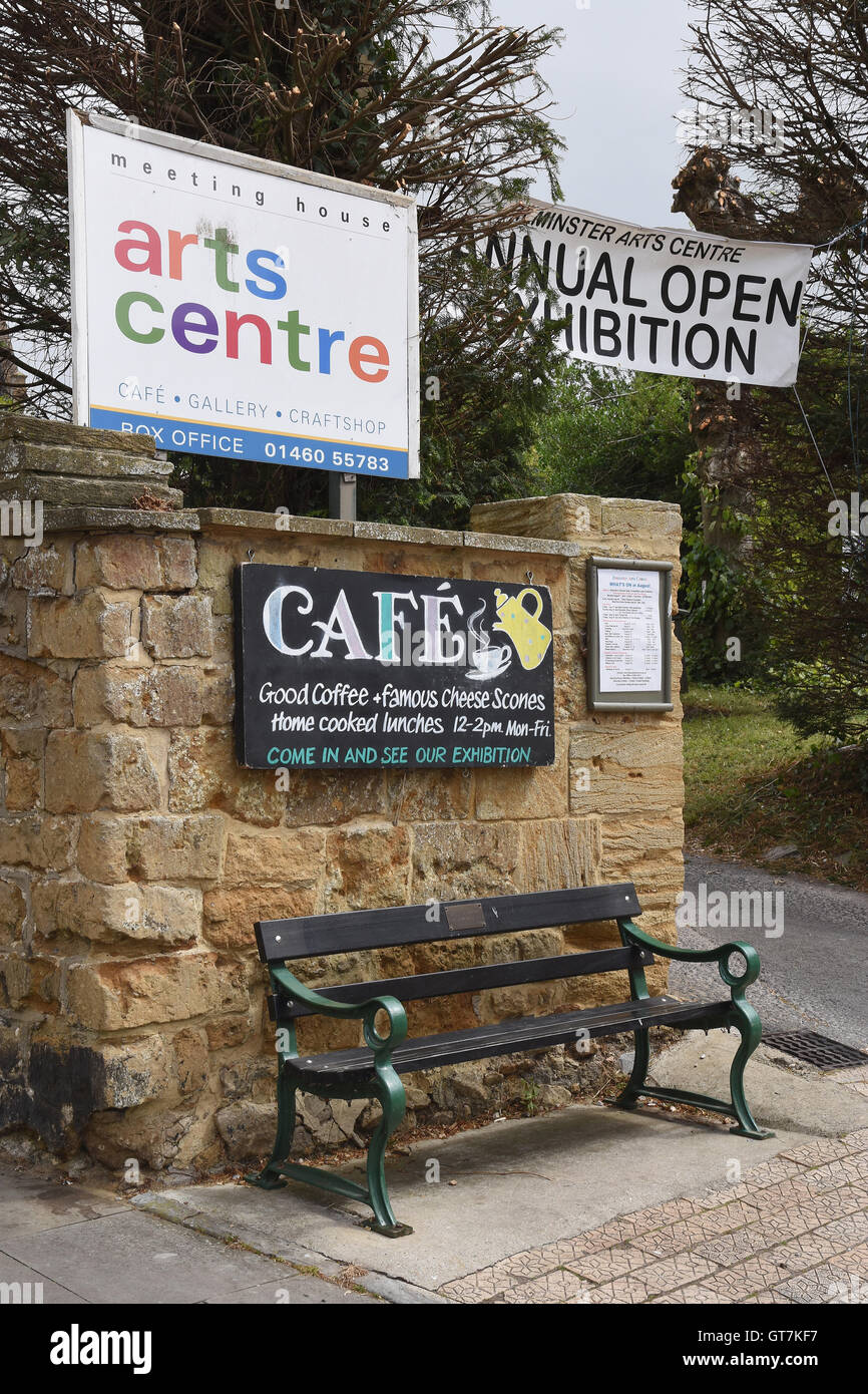 Ilminster Arts Centre,The Meeting House,East Street,Ilminster,Somerset UK Stock Photo