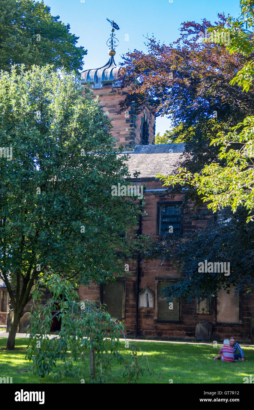St. Cuthbert's Church, 1778, Carlisle, Cumbria, England Stock