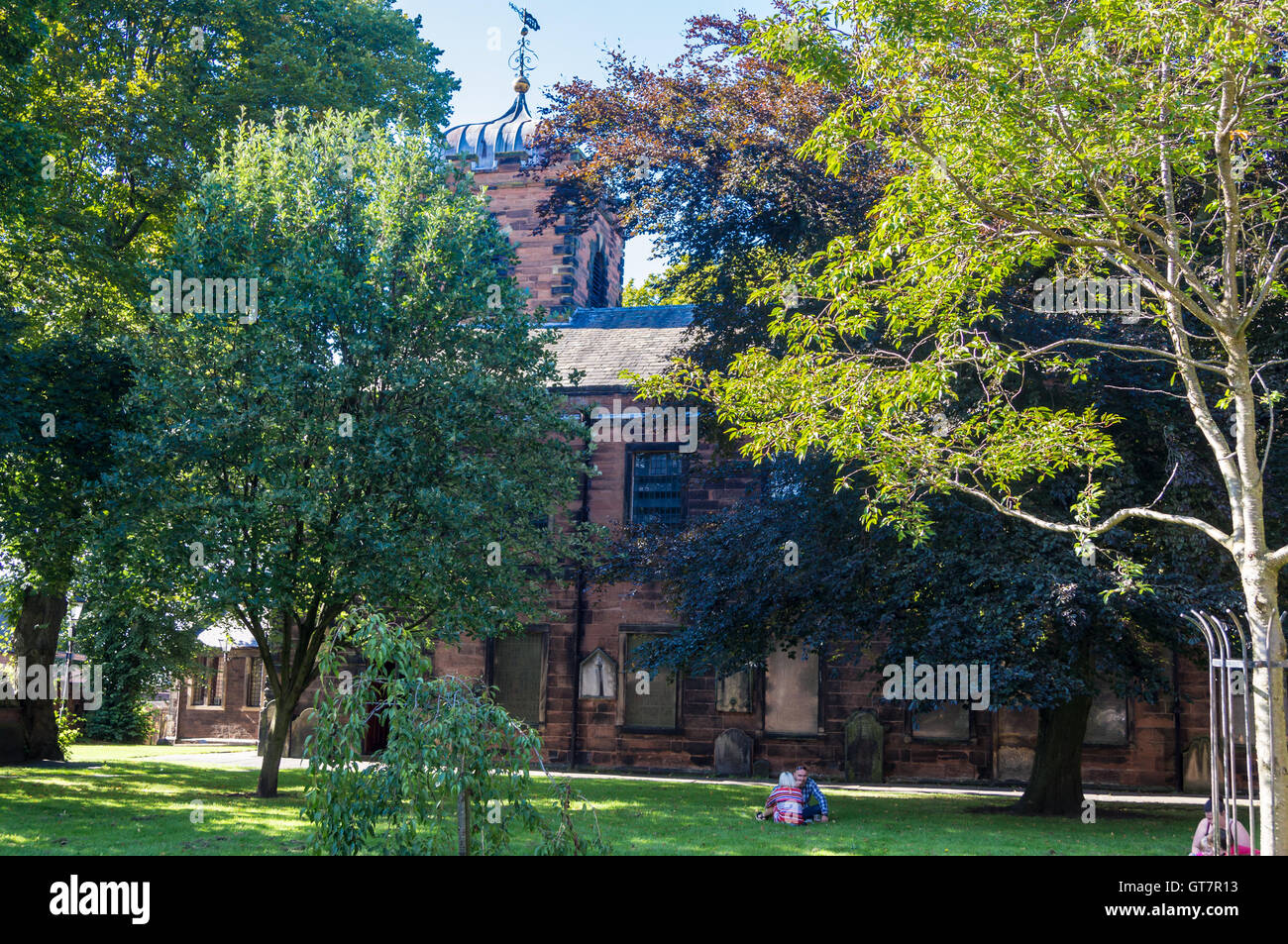 St. Cuthbert's Church, 1778, Carlisle, Cumbria, England Stock