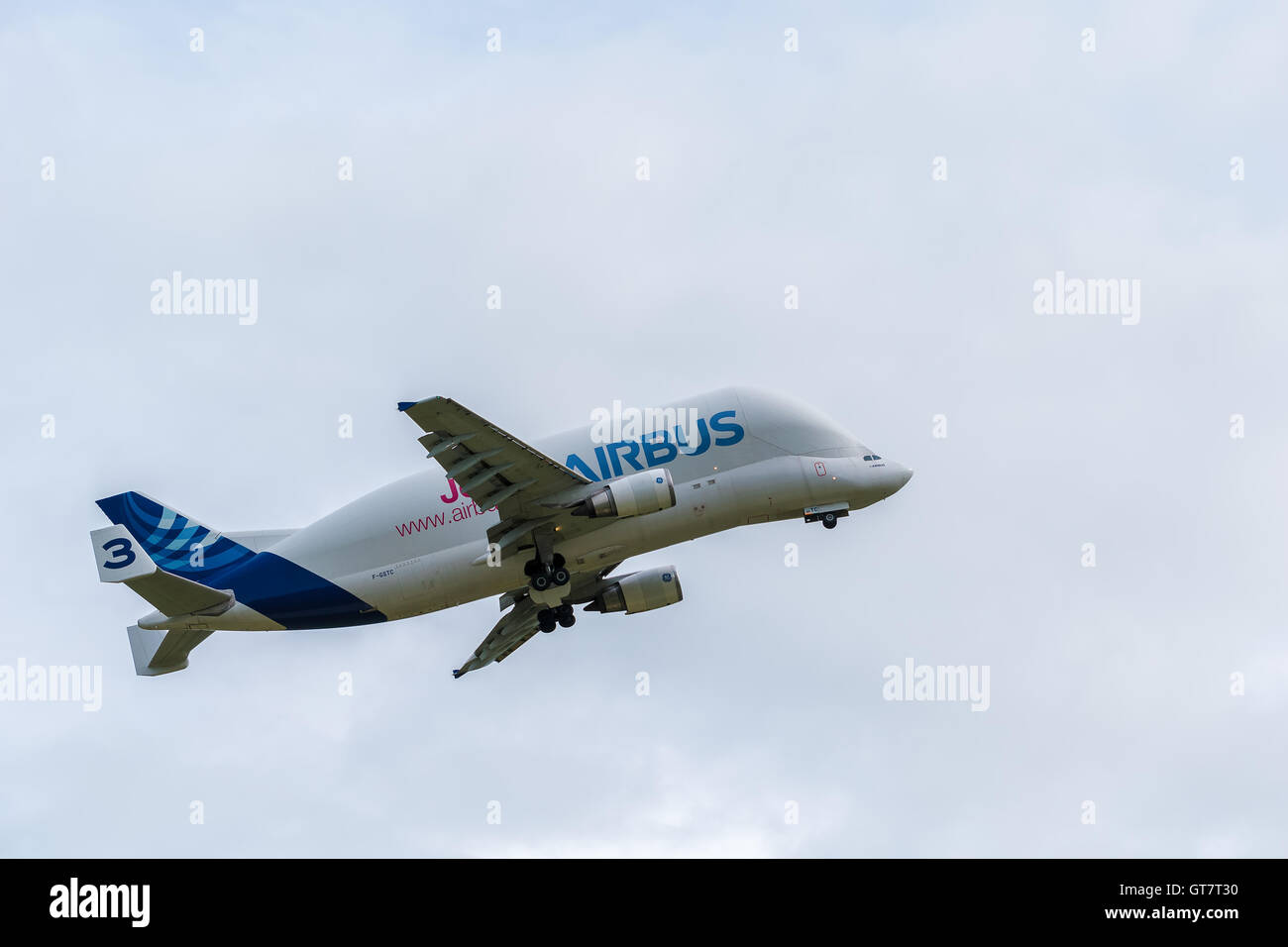Airbus Beluga cargo transporter. Beluga number three Stock Photo Alamy