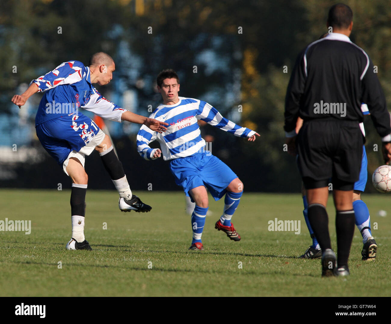 Three Compasses vs Royals London Sunday Cup at East Marsh, Hackney