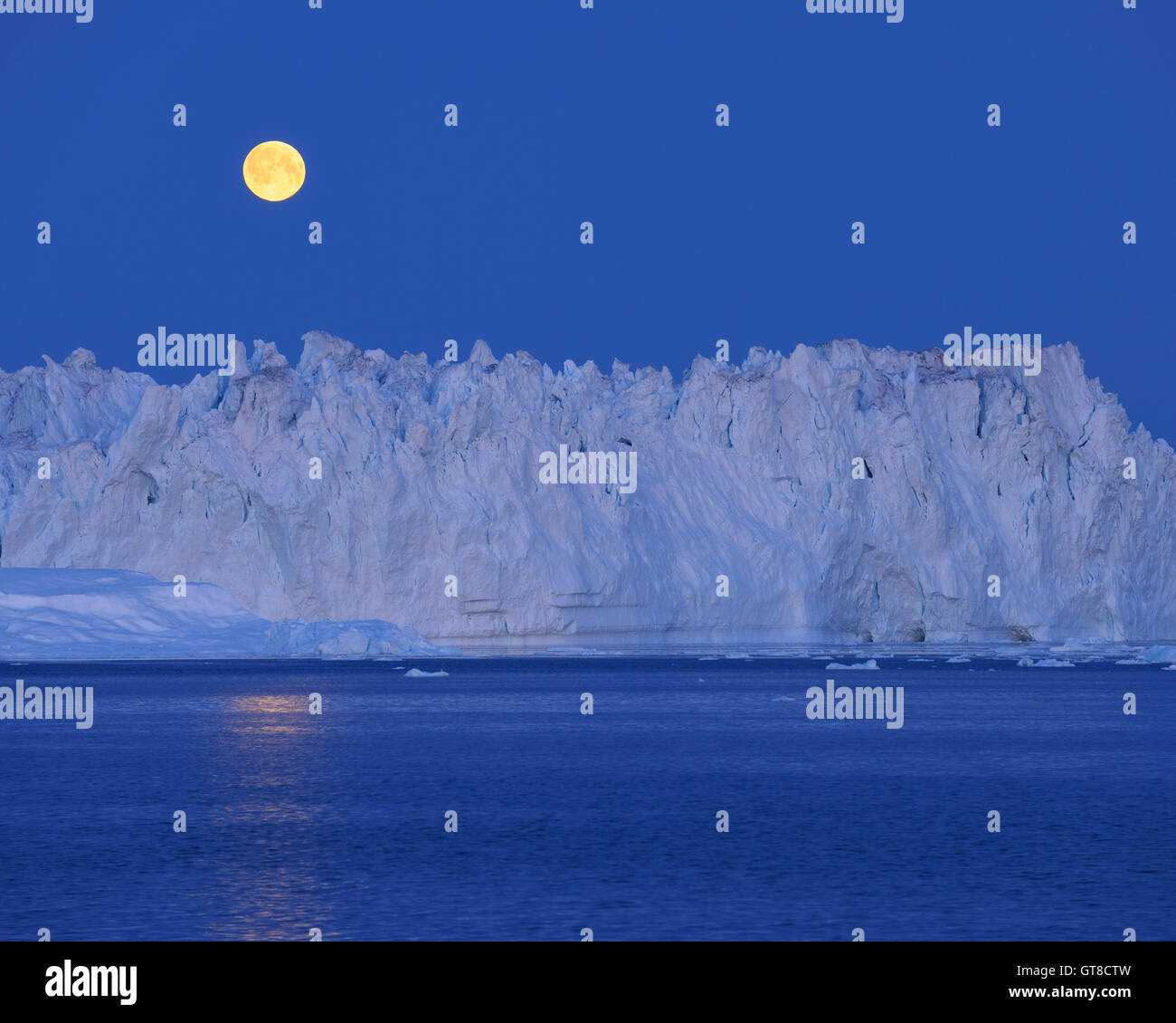 Iceberg, Disko Bay, Jakobshavn Glacier, Ilulissat, Greenland Stock Photo