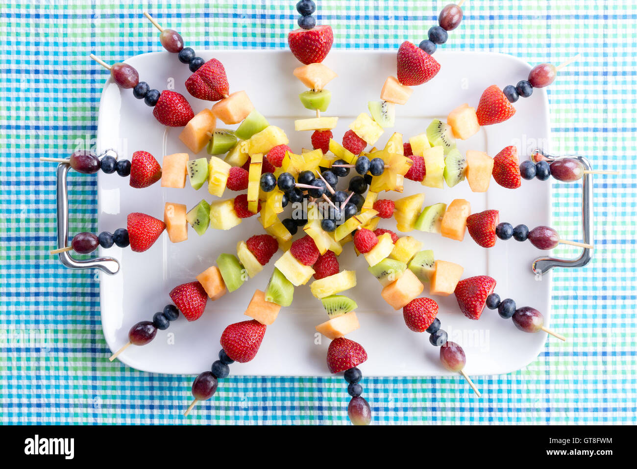 Fruit kebabs hires stock photography and images Alamy