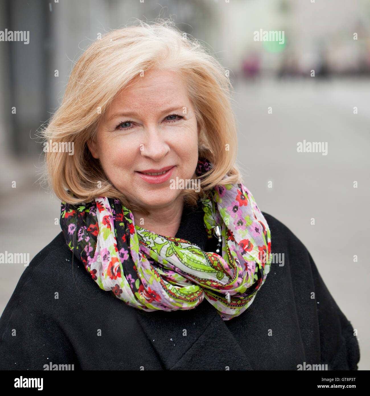 Russian woman portrait older hi-res stock photography and images - Alamy