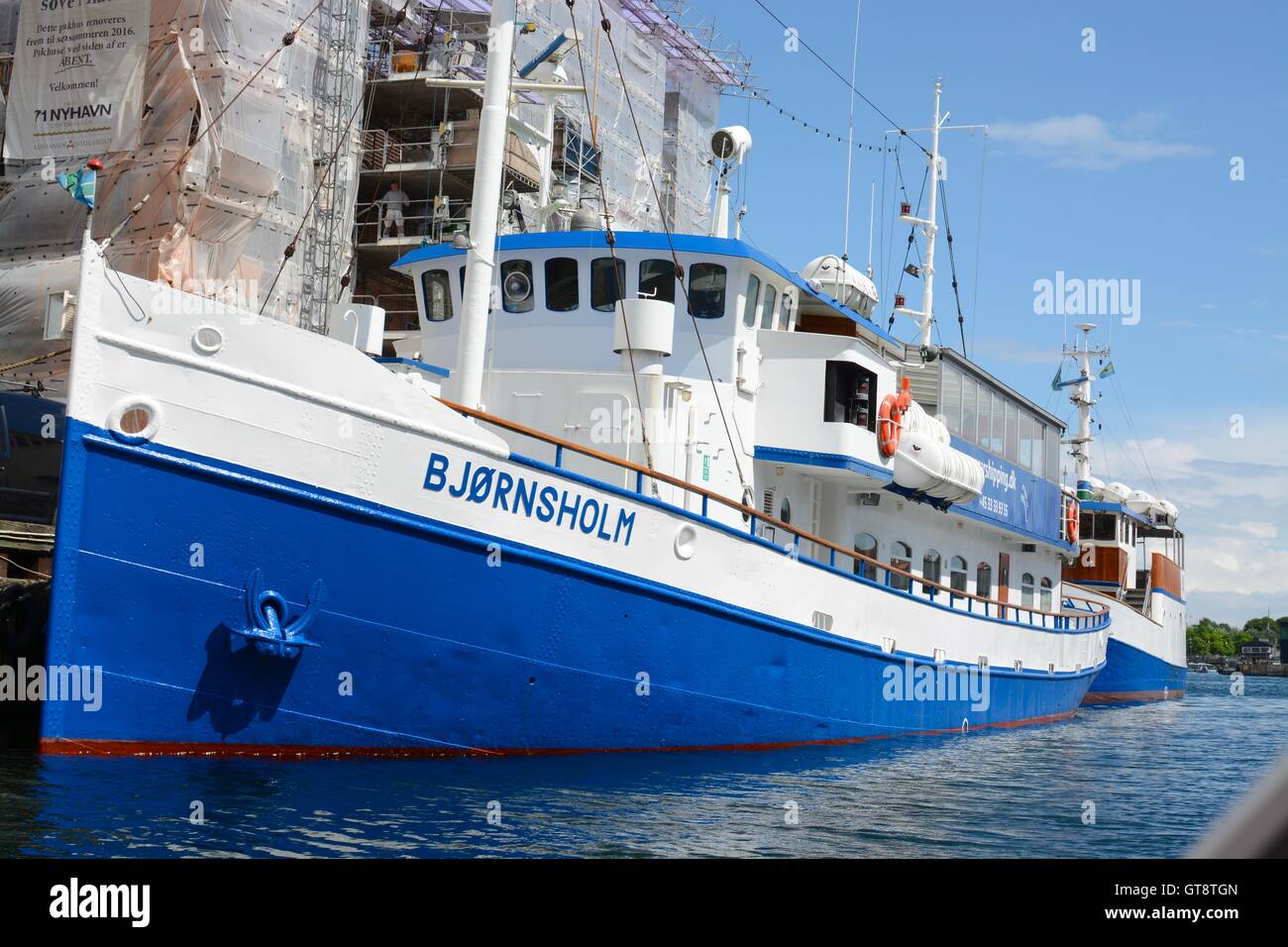 Bjoernsholm ship, Copenhagen Stock Photo