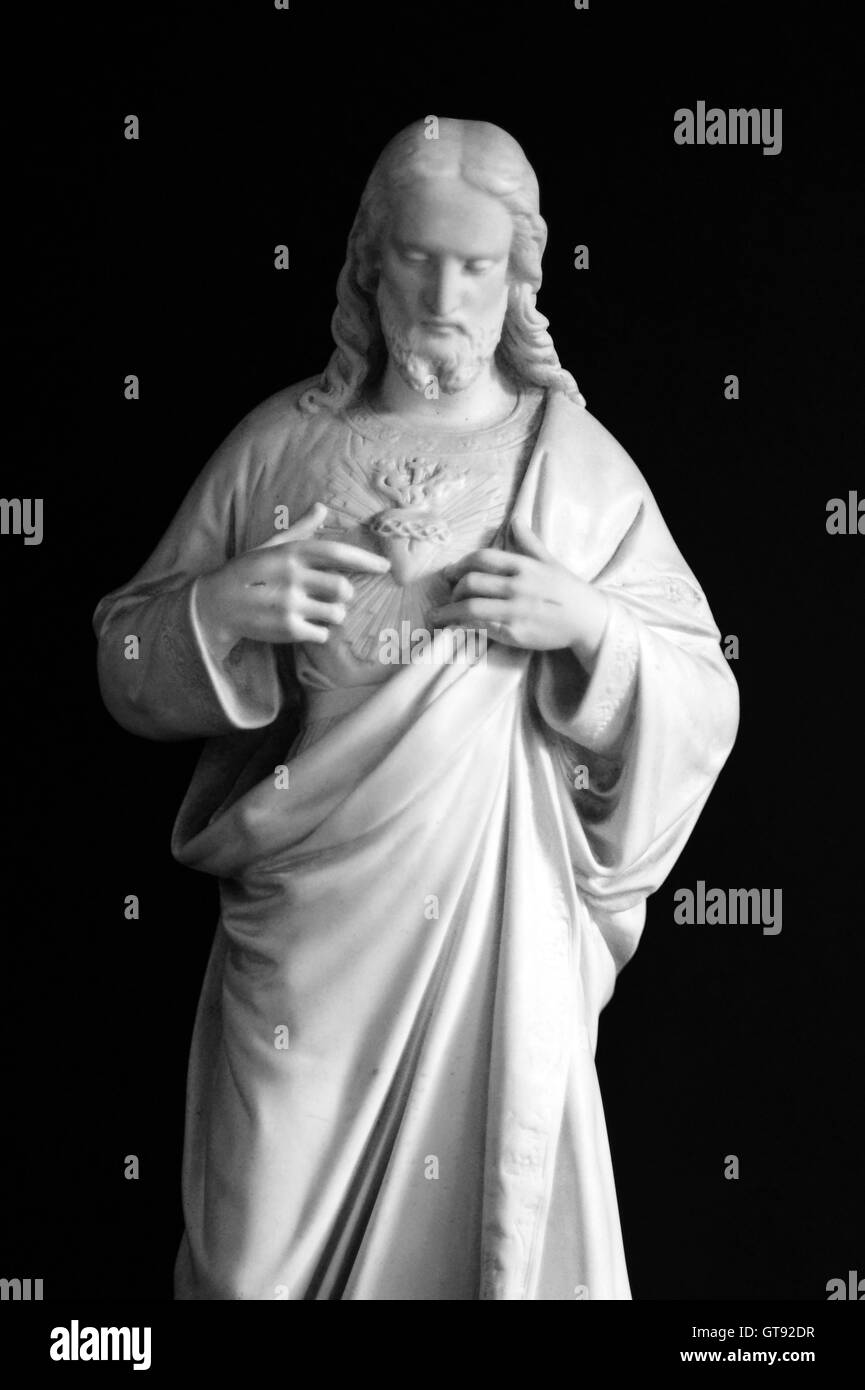 Resurrection of jesus sculpture Black and White Stock Photos & Images ...