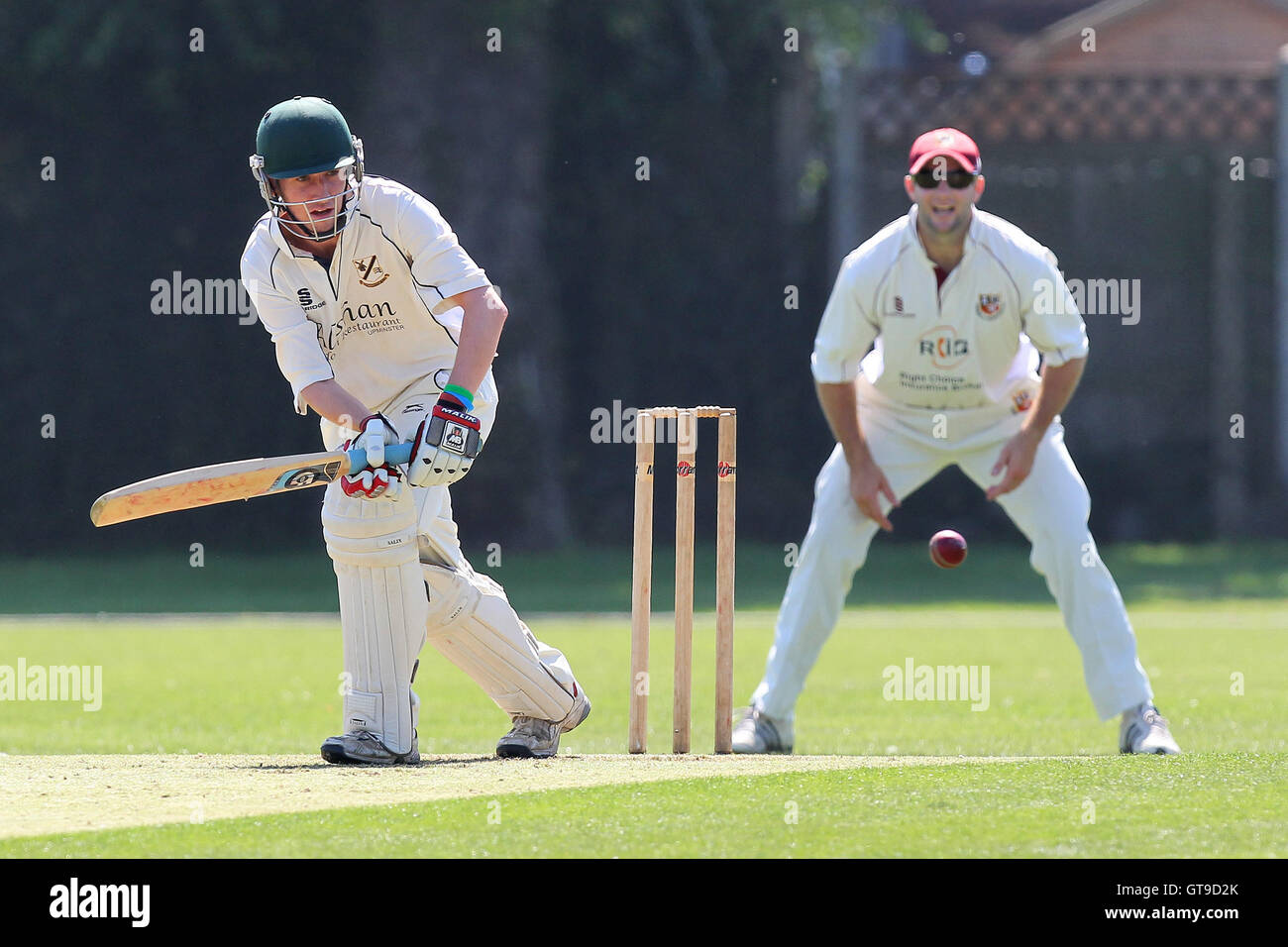 Hadleigh and thundersley cricket club hires stock photography and