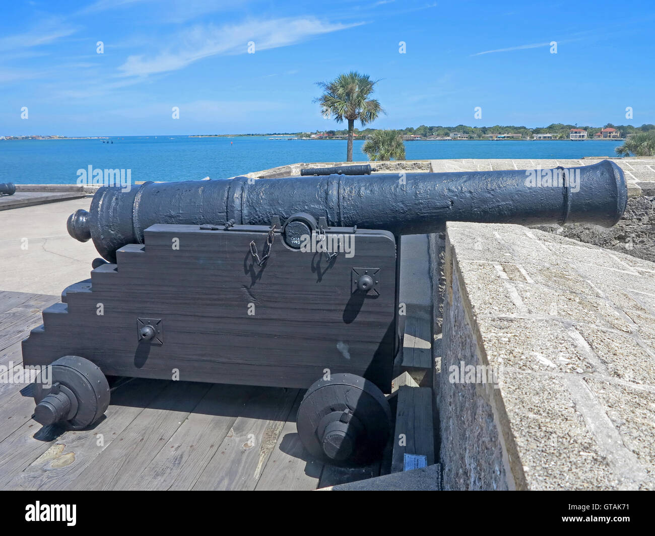 Castillo De San Marcos Cannon High Resolution Stock Photography and ...