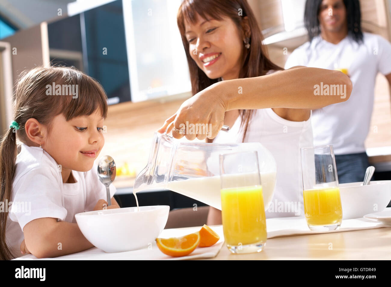 Healthy breakfast Stock Photo