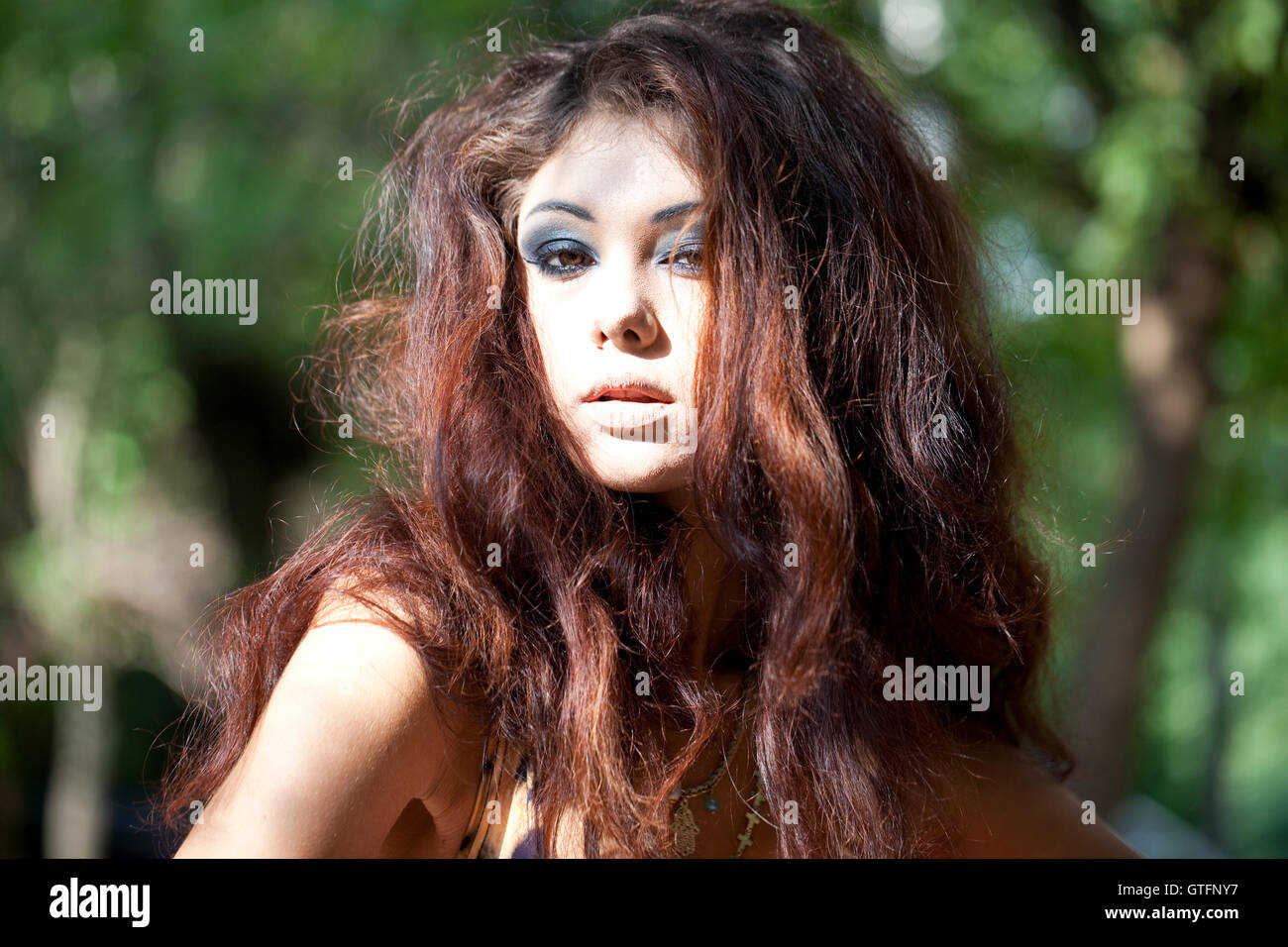 Beautiful young woman Stock Photo - Alamy