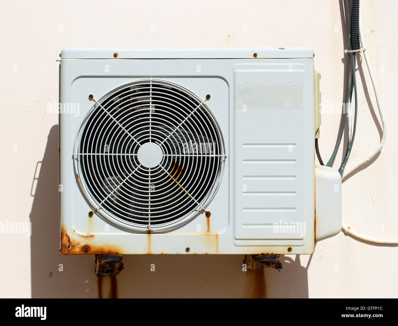 Cold air compressor Stock Photo Alamy