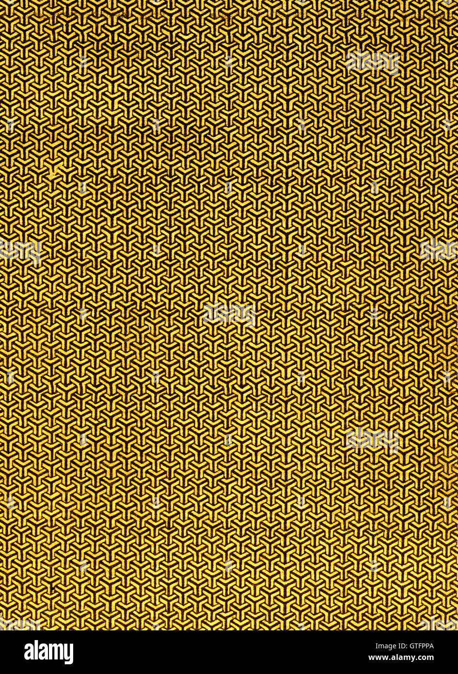 Old Paper with Seamless Pattern Stock Photo - Alamy