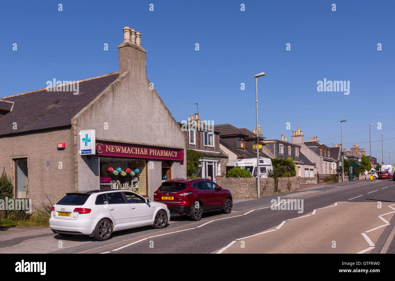 The small village of Newmachar in the county of Aberdeenshire, Scotland