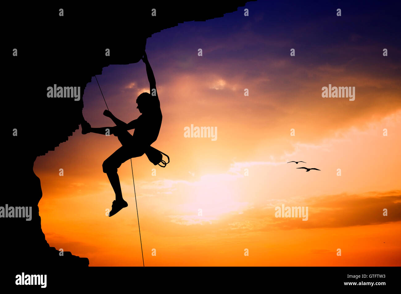 Free climber hi-res stock photography and images - Alamy