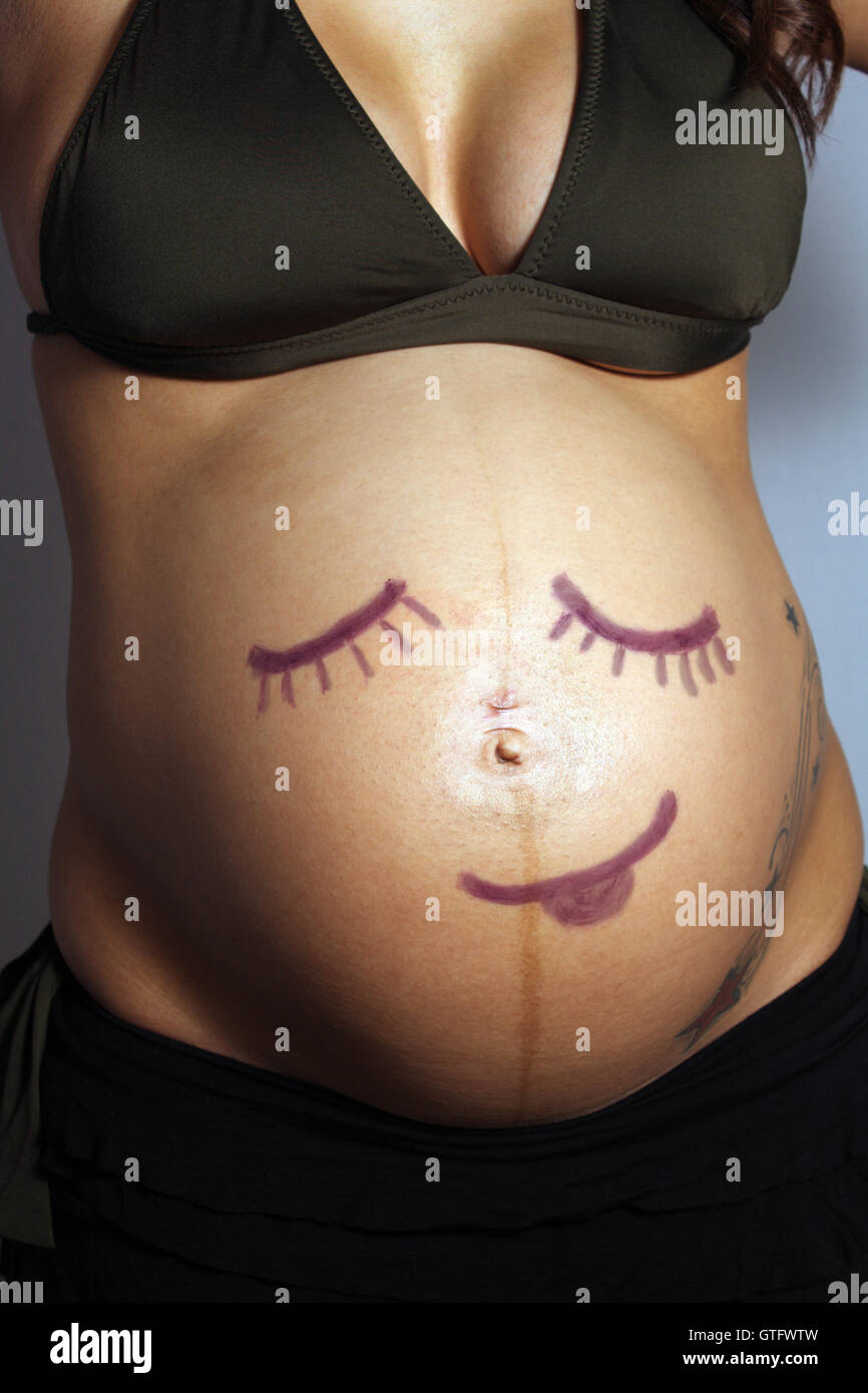 Belly Tattoo Stock Photos Belly Tattoo Stock Images Alamy