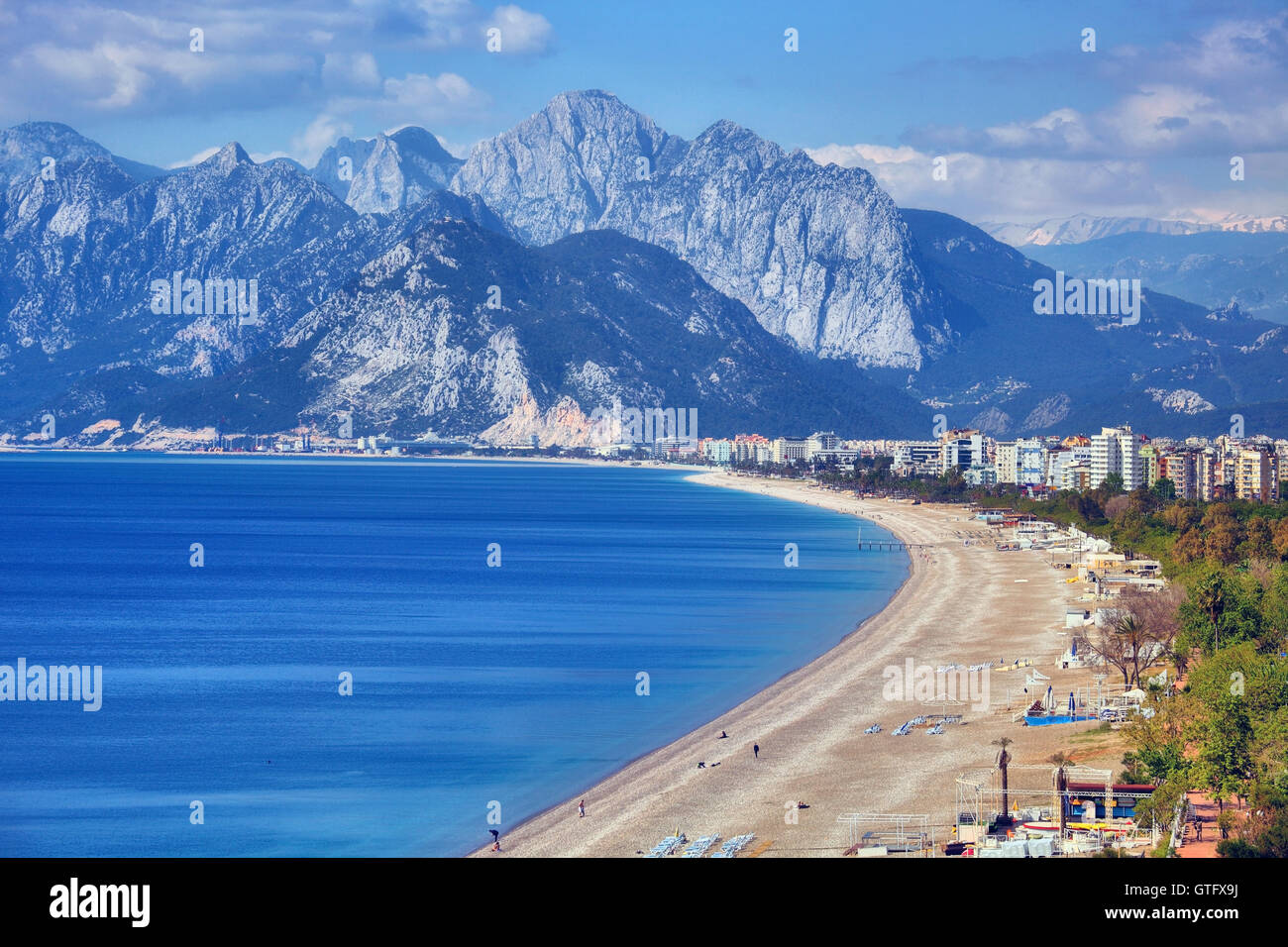 Konyaalti beach, Antalya Stock Photo - Alamy
