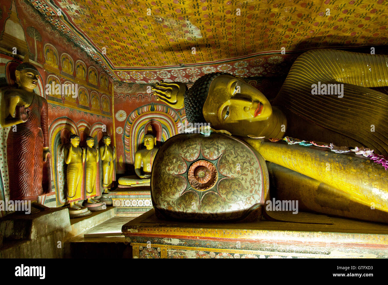 Dambulla Cave Temple, Sri Lanka Stock Photo