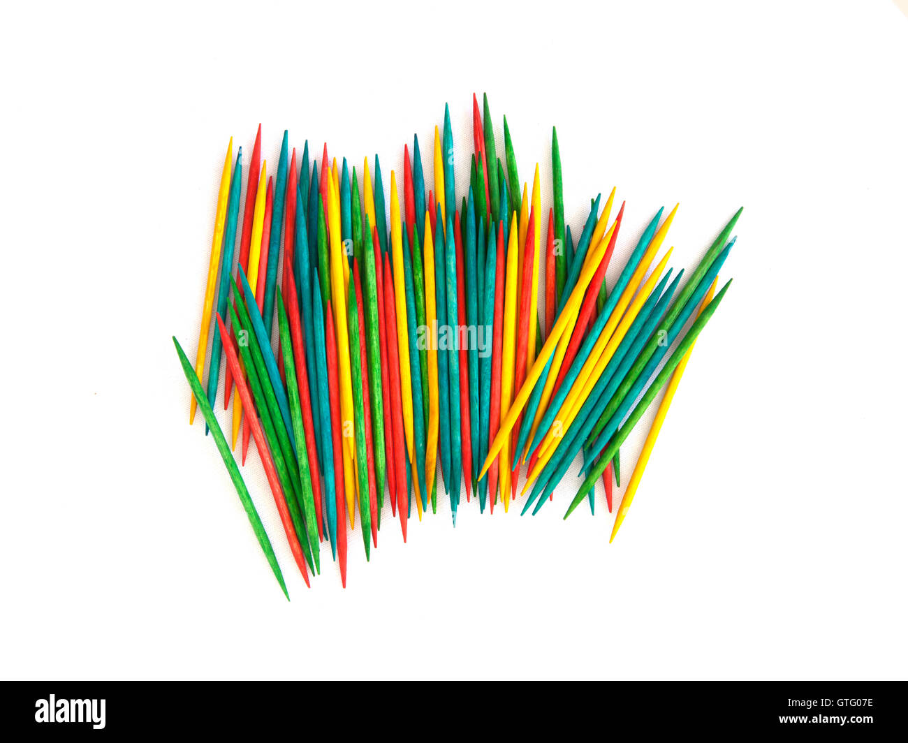 Many colorful toothpicks Stock Photo - Alamy