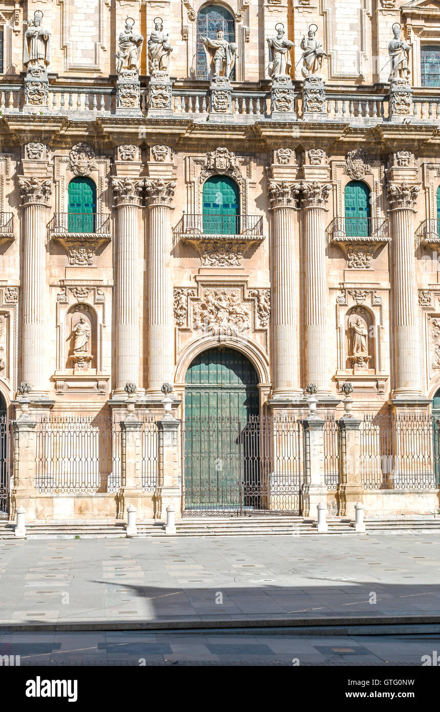 Entrance to the Cathedral Stock Photo